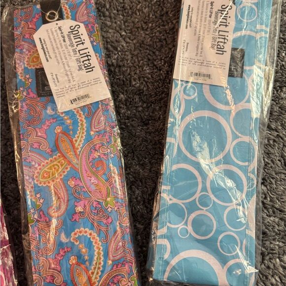 Bungalow Scout Beverage Totes Wine Gift Bags Spirit Liftah - Picture 3 of 6